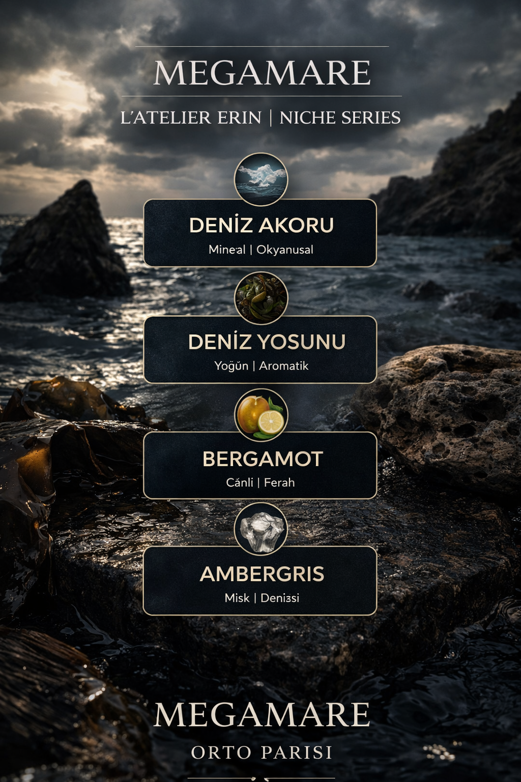 Orto Parisi Megamare Muadili Unisex Niche Parfüm (LX25)